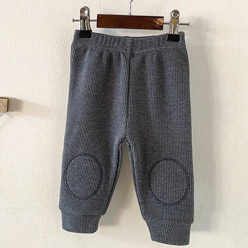 Sodawn primavera outono calças 2 pçs 2021 novas roupas para recém-nascidos roupas do bebê menino da criança roupas da menina do miúdo: BN2719 GREY / 24 m