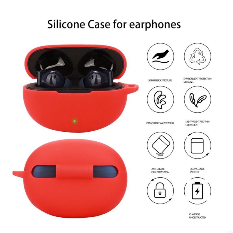 Funda protectora para Realme Buds Air 6 Pro/Air 6, estuche de almacenamiento de silicona, fundas para auriculares
