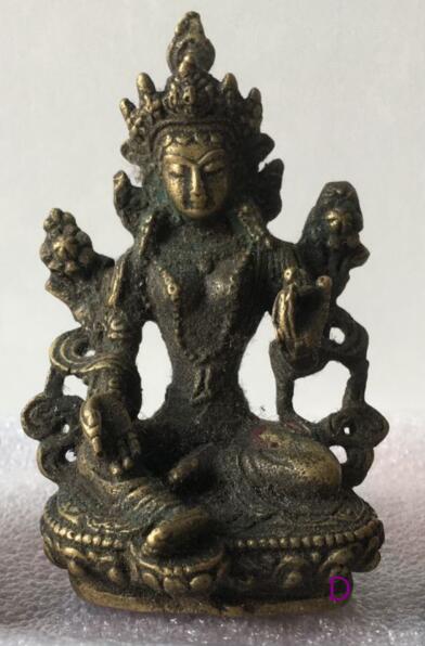 7cm White Tara Vajrasatt Manjushri, Guanyin, Green Tara, Longevity Buddha bronze statue off 50%: D