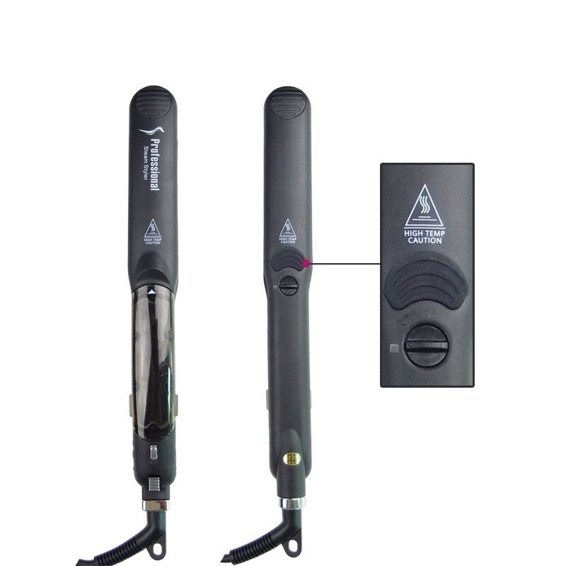 450F Ceramic Steam Hair Straightener with Argan Oil Infusion Steam Flat Iron Ceramic Vapor Fast Heating Iron