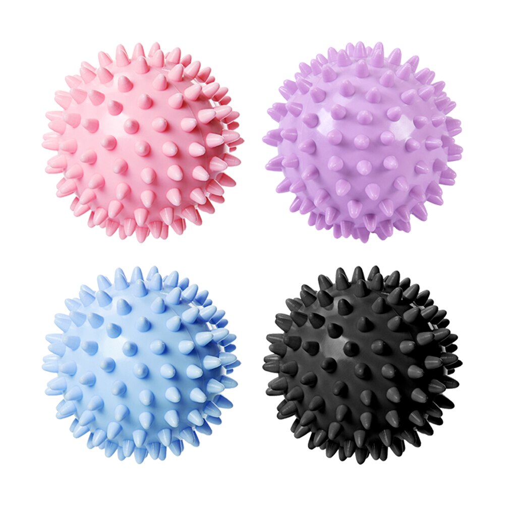 Pelota de masaje de PVC portátil para entrenamiento sensorial de erizo, pelota de agarre de fisioterapia, equipo deportivo para ejercicio físico