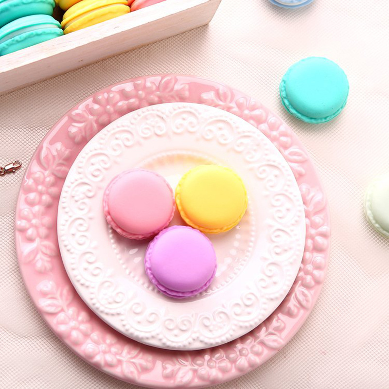 1PC Macaron sieraden organisator oorbellen oorbellen ketting opbergdoos thuis draagbare verpakking om uit te gaan