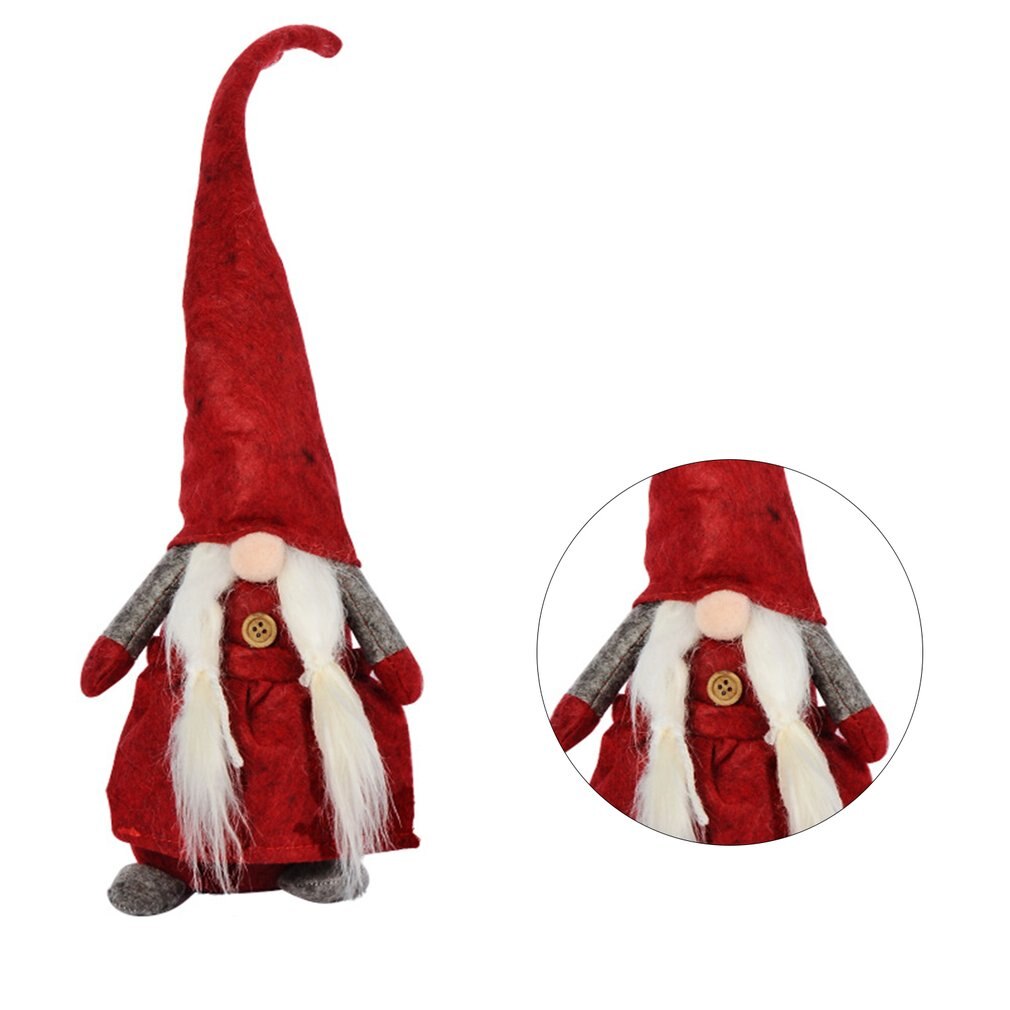 Weihnachtsdekorationen, stehende, gesichtslose puppen für ältere menschen, fensterdekoration, weihnachtsschmuck, puppen