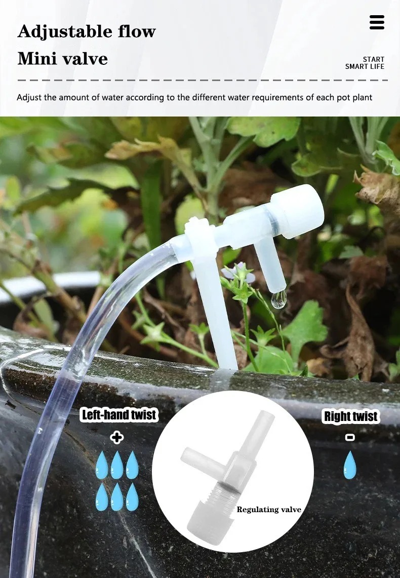 View of The solar powered automatic drip irrigation kit sy... – Vicedeal