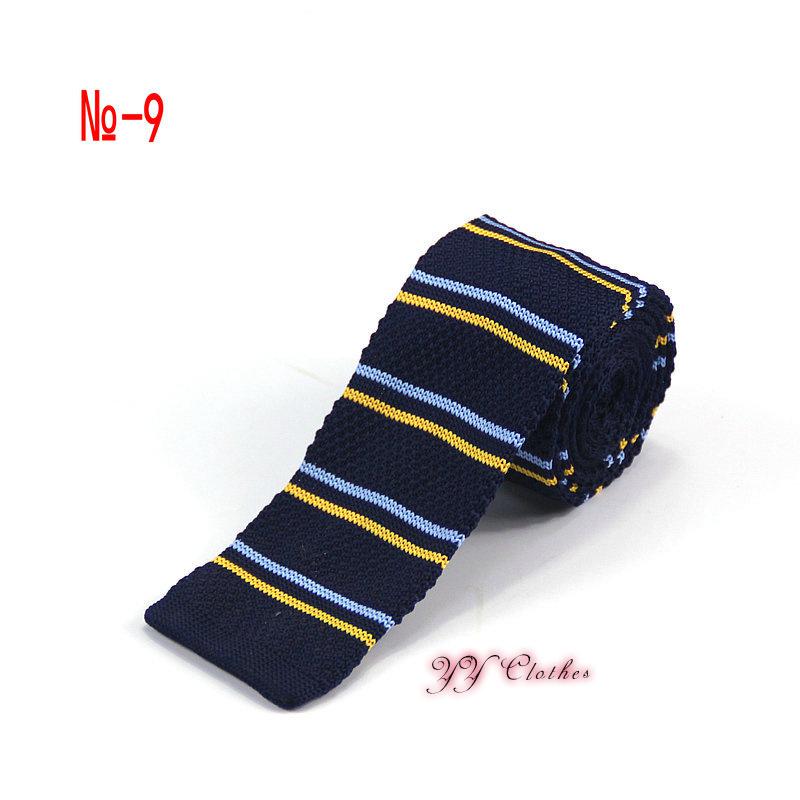 Handmade Men Knitting Ties Casual Men's Formal Wear Business Suit Ties For Wedding Party For Male Necktie: 9