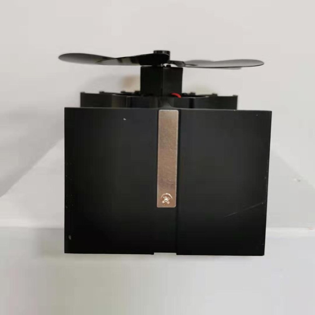Ventilador eléctrico para estufa, Reduce el consumo, bajo nivel de ruido, 1 Juego de soplador termodinámico para chimenea, cinco cuchillas