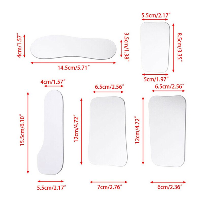 5 stks/set Dental Double Side Orthodontische Reflector Intra-orale Fotografie Spiegels Reflector voor Orthodontische Nemen Foto