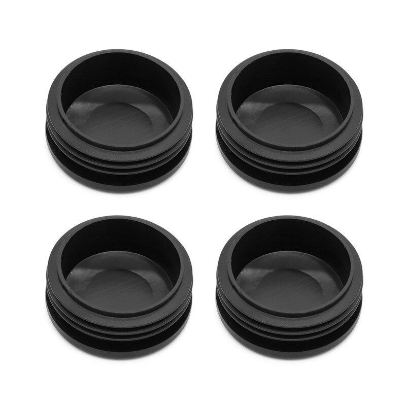 12x 8x 4x 2 &quot; runda rör plastplugg ändlock stolphål rör rör od diameter 2 tum