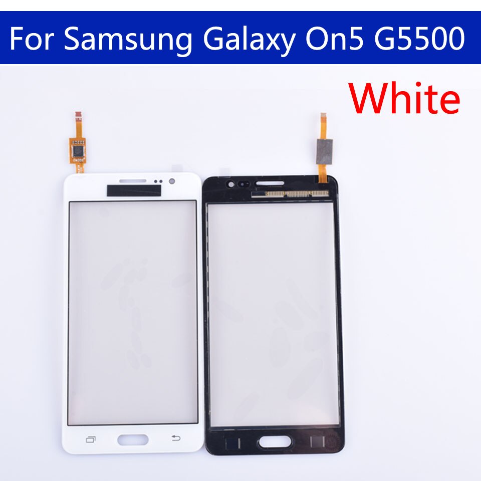 5.0&quot;For Samsung Galaxy On5 G5500 G550 G550FY Touch Screen Panel Sensor Digitizer Glass Touchscreen NO LCD