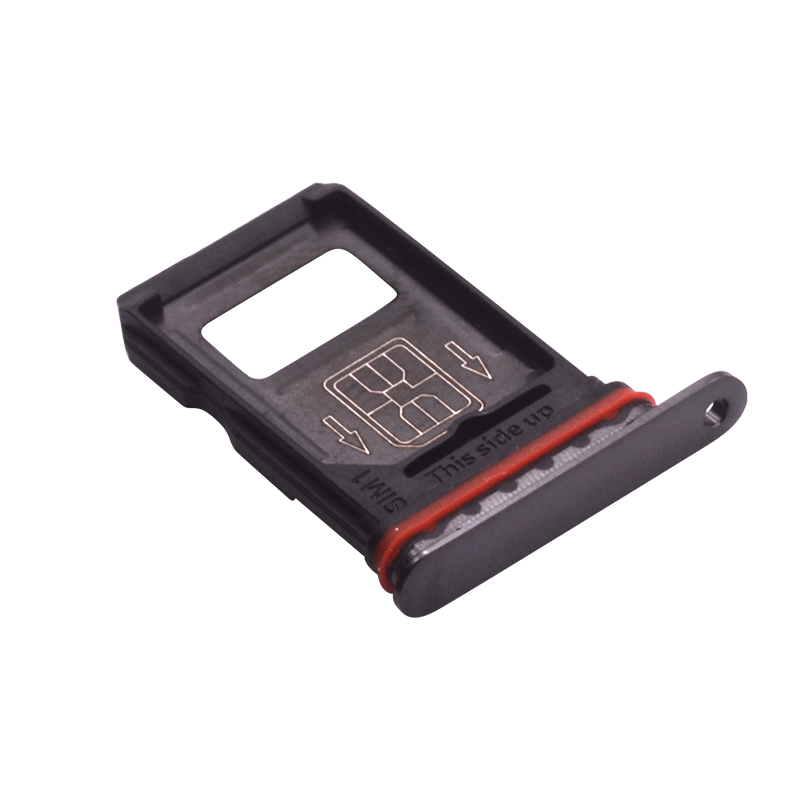 Netcosy Nero SIM carta Vassoio Parti di Ricambio SIM carta titolare Vassoio Della Fessura per Oneplus 5 A5000 5T A5010 6 a6000 6T A6010 7 pro X