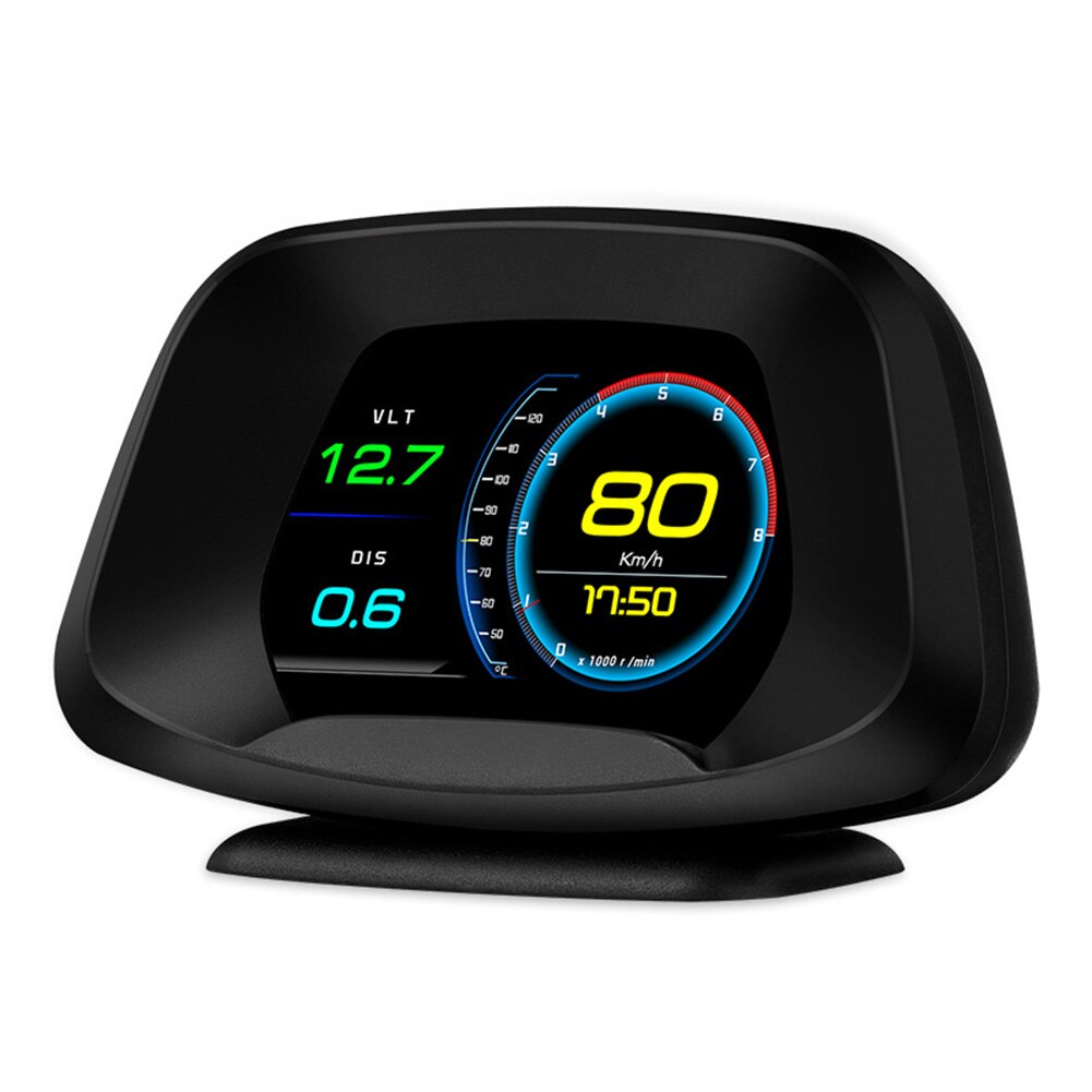 VODOOL HUD OBD2+GPS Dual Mode OBD2 Head Up Display GPS HUD Digital MPH KMH Speedometer Water&Oil Temp RPM Voltage