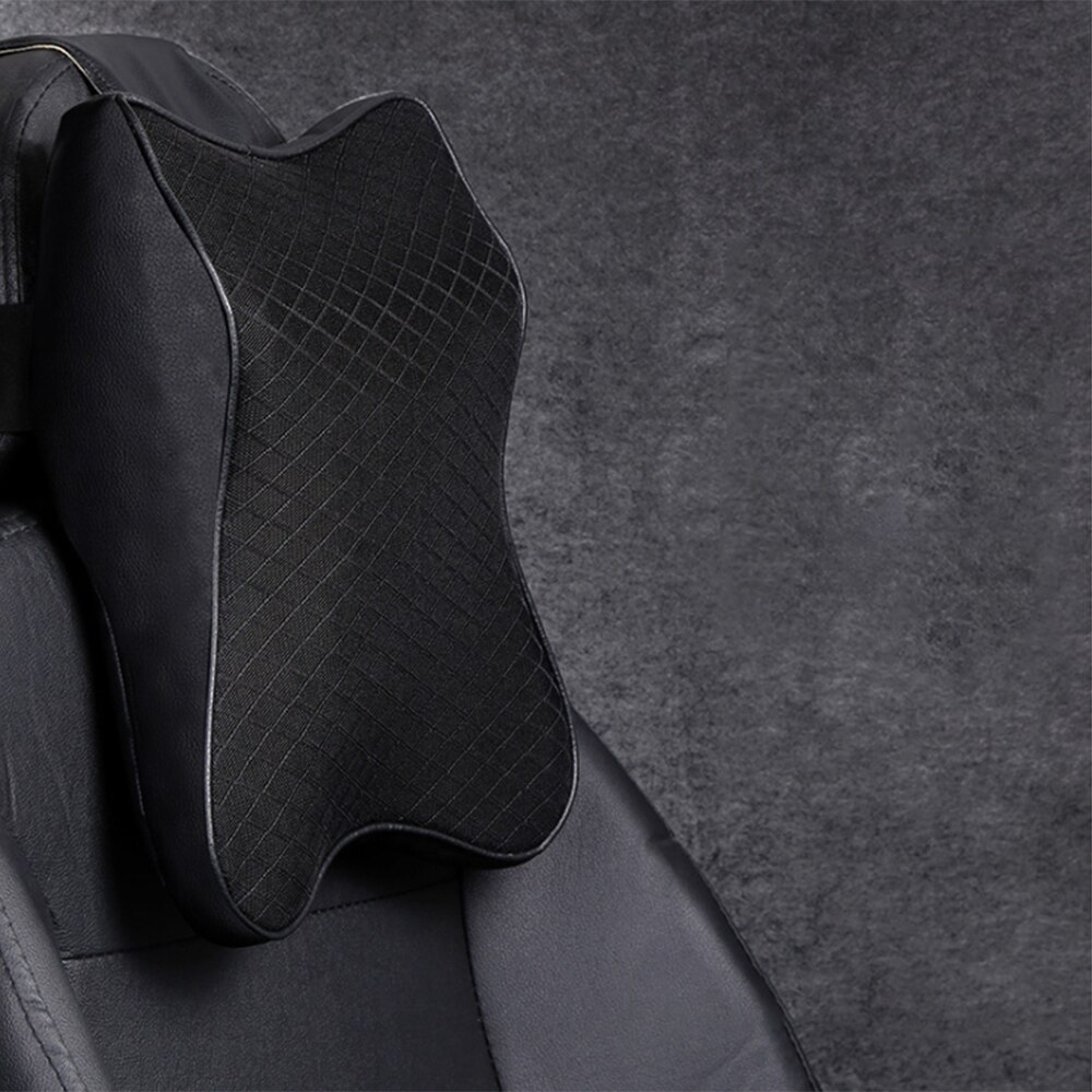 Verstelbare Auto Nekkussen 3D Memory Foam Hoofd Rest Auto Hoofdsteun Kussen Reizen Nekkussen Ondersteuning Holder Seat Kussen