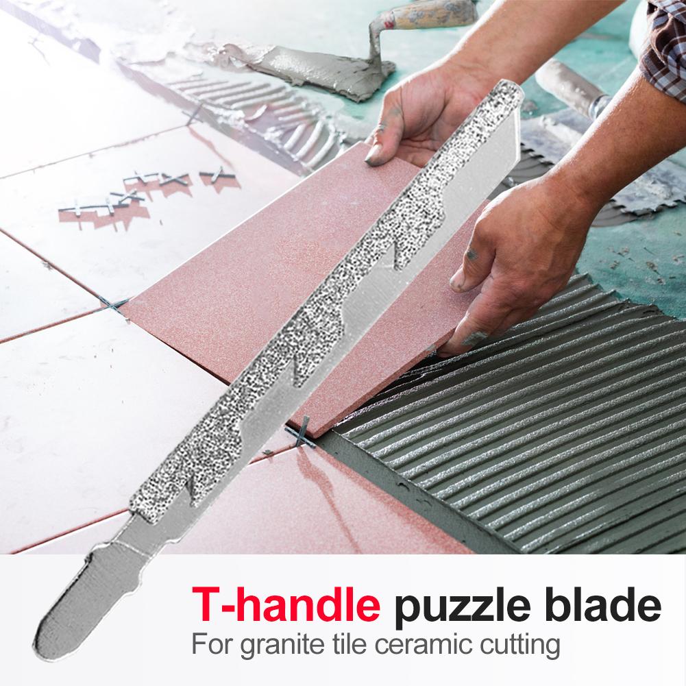 Diamond Curve Saw Granite Ceramic Tile Cutter T Handle Mosaic Blade Stone Processing Hand Tools Furniture Accessories