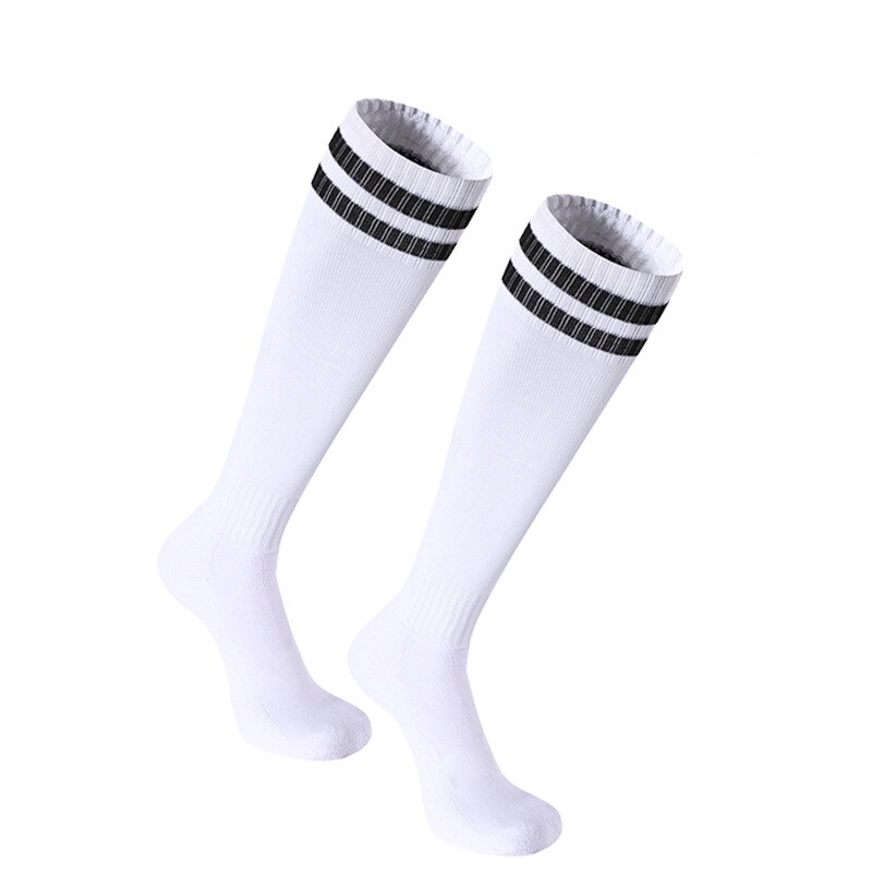 Calcetines deportivos de algodón para hombre y mujer, leggins por la rodilla, fútbol, béisbol, fútbol, tobillo en la rodilla, 1 par,