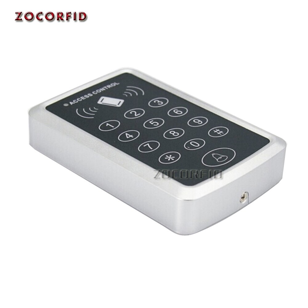 RFID Access Control Keypad Outdoor Rainproof keypad RFID Card Reader 5pcs Keyfobs For Door Access Control System