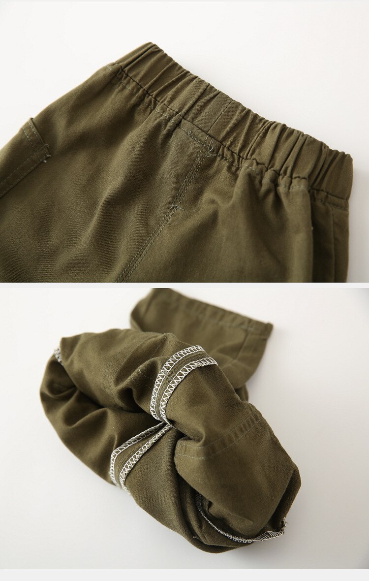 Baby pojkar kläder sommar barn shorts coola pojke kort stil byxor ren bomull mjuk elastisk midja halvbyxor