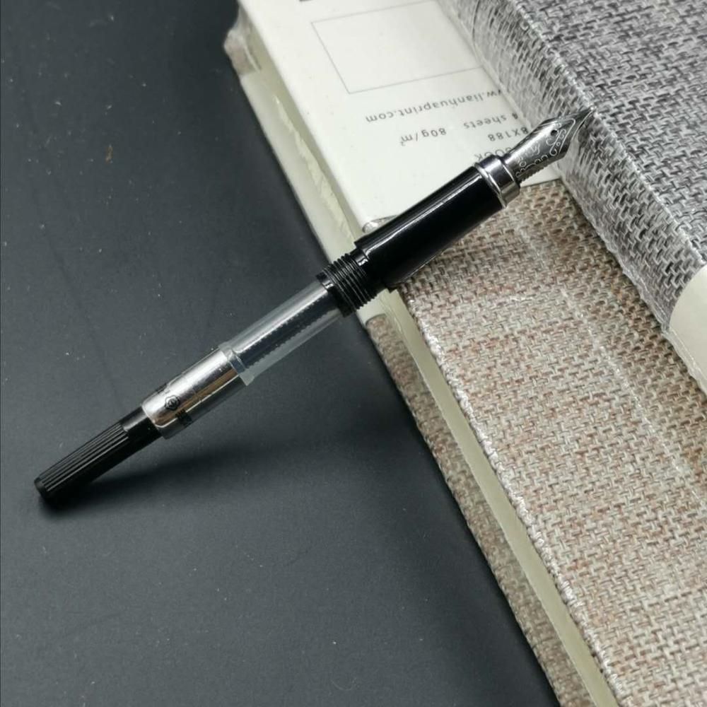 Hero 103 silver reservoarpenna bläck penna blomma präglad gravyr fin spets brevpapper kontor skolmaterial