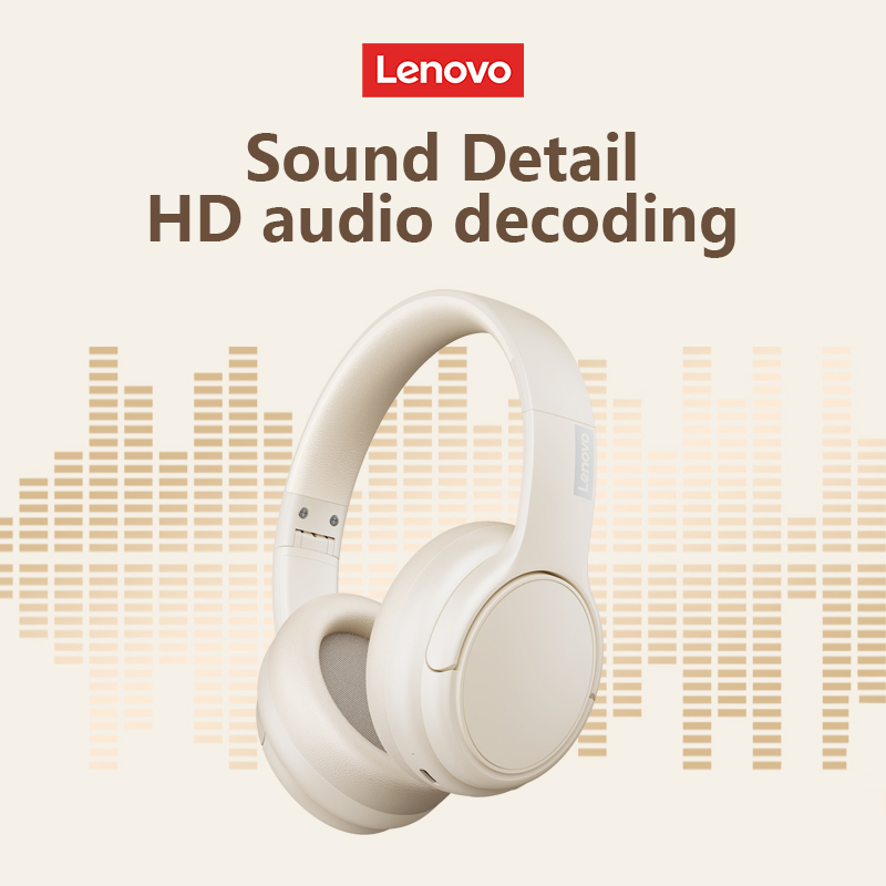 Oryginalny bezprzewodowy zestaw słuchawkowy Bluetooth Lenovo 5.3 TH20 Gaming Dual Mode Składane słuchawki sportowe HIFI Sound Music Earphone 2023 Nowość