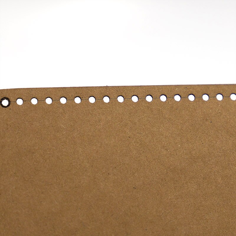 DIY Sewing Pattern Small Wallet Kraft Paper Template Purse Drawing Paper Pattern Leather Card Storage Bag Sewing Drawing Stencil