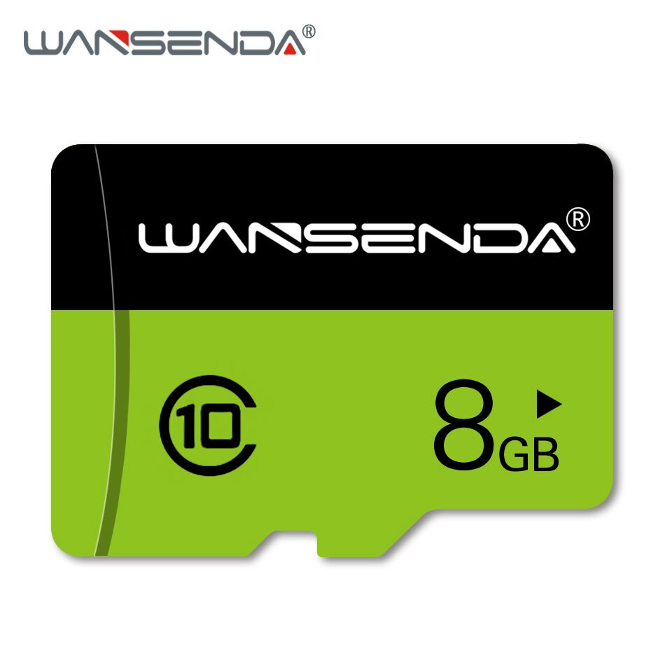 WANSENDA-tarjeta de memoria Micro SD V30 V10, 128GB, 64GB, 32GB, 16GB, 8GB, mini tarjeta TF, tarjetas de memoria completas para teléfono/tableta: 8 GB