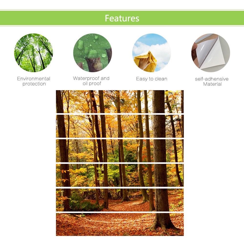 3D wodospad balon wzór zdejmowana naklejka na ścianę salon schody podłoga naklejka schody wodoodporne naklejki ścienne robić domu