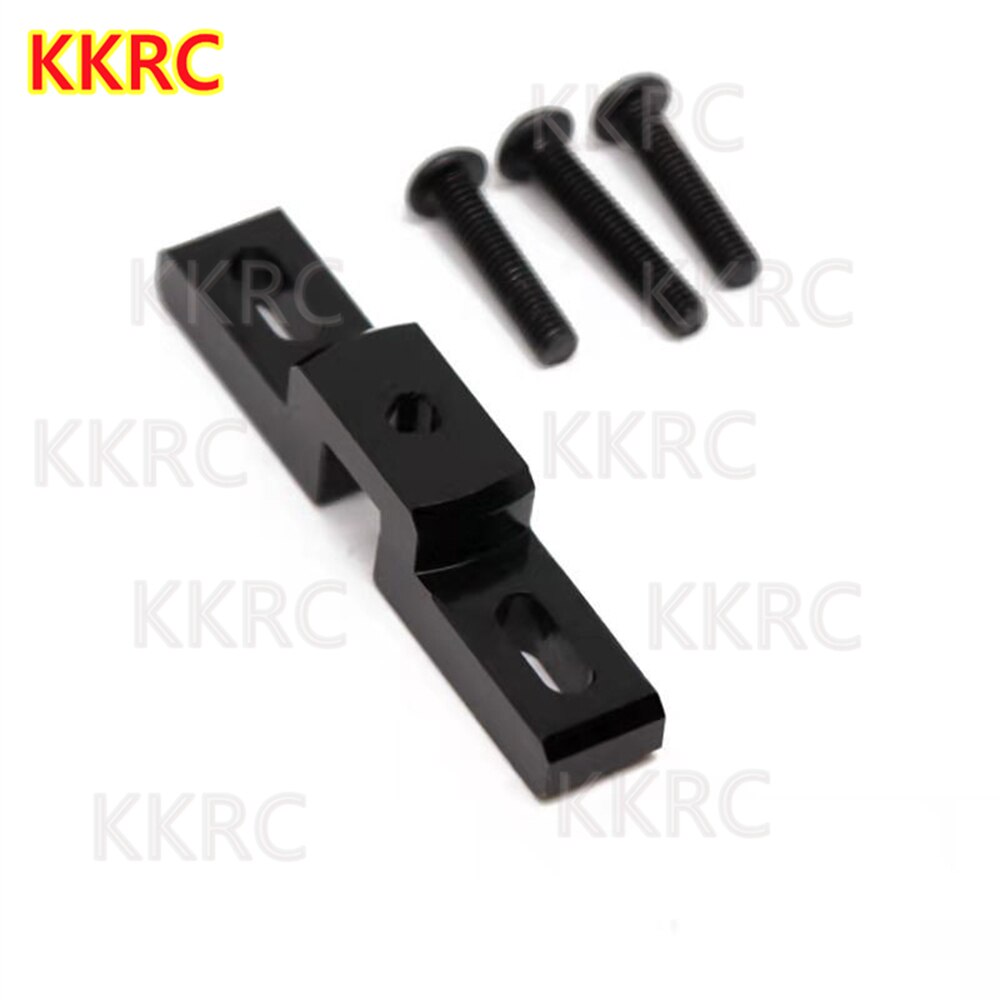 Yikong YK4082 YK4102 YK4103 Messing Front Steering Groep Achteras Mount Bumper C Base Contragewicht Schokdemper Chassis Armor: Rear bar fixing part