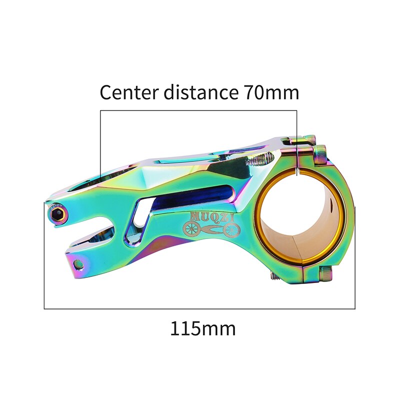 31.8/35mm mtb stuurpen 70mm lengtes cnc legering racefiets stuurpen fietsonderdelen accessoire 17 graden downhill mountainbike stuurpen