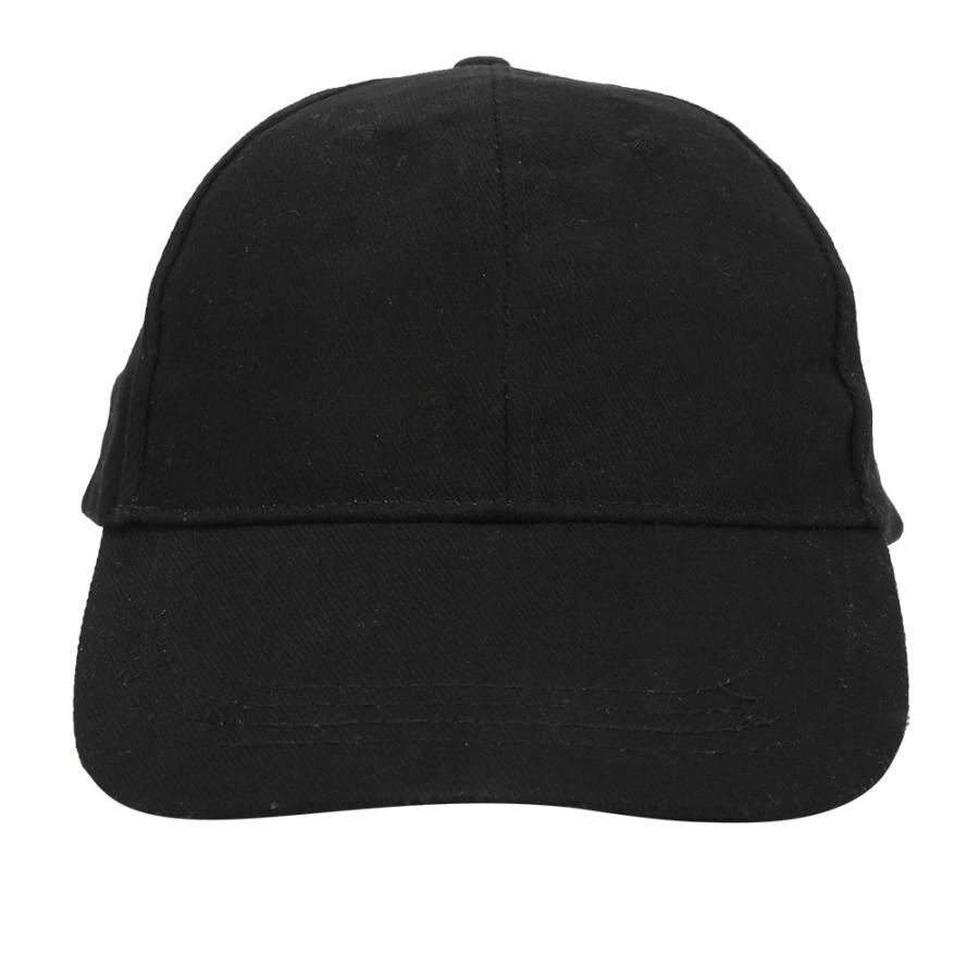 Bomuld udendørs hat unisex baseball hat forår efterår sort sport cykling baseball hat solcreme peaked cap baseball hjelme