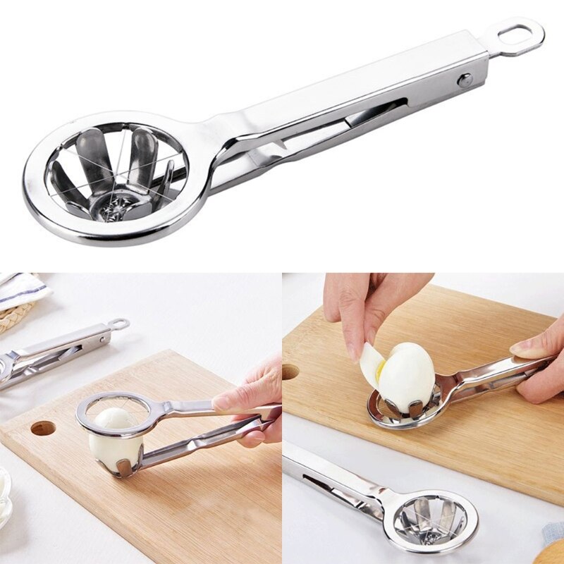 Sześciokątna prasa krajarka robić jajek fantazyjne zachowane krajalnica robić jaj ze stali nierdzewnej rozdzielacz ciąć dostawca Dom pieczenie w kuchni