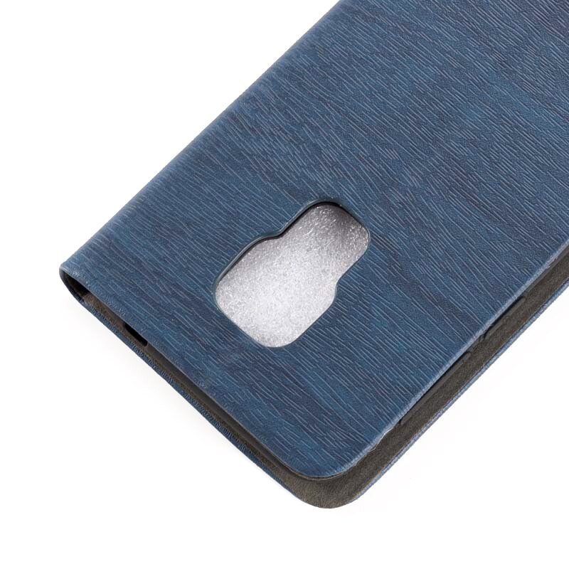 Houtnerf PU Lederen Telefoon Case Voor Ulefone Note 7P Flip Case Voor Ulefone Note 7P Business Portemonnee case Soft Silicone Back Cover
