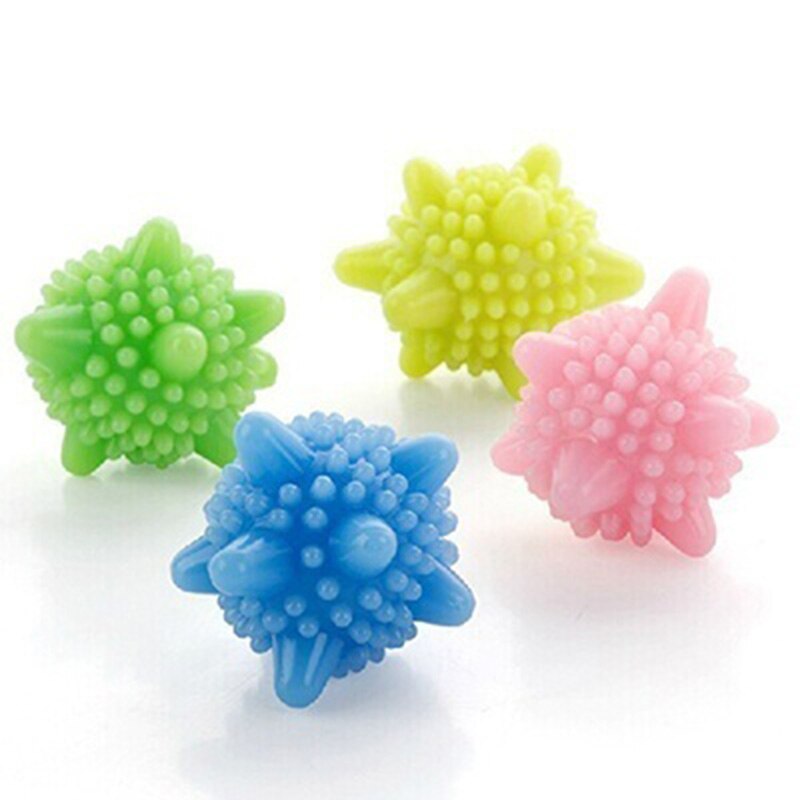 4 stks/set Magische Wasserette Bal Kronkelende Voorkomen Cleaner Wassen Bal Wassen Wasserij Bal Huishouden