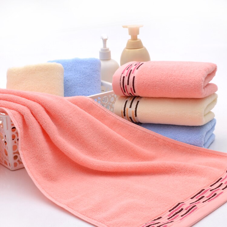 Face Hand Towel - 1PC 100% Cotton towel for adult towels bathroom face care magic brand towel toalha 34*74cm