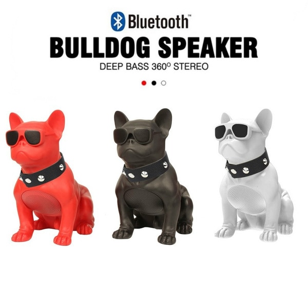 Grote Bulldog Draadloze Bluetooth Speaker Draagbare Fm Zware Bas 3D Geluidskwaliteit Surround Radio Multifunctionele Kaart Subwoofer