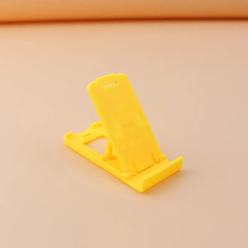 Soporte plegable Universal para teléfono móvil, montaje de escritorio para Samsung S10 Plus, Ultra Note 20, IPhone 11: C16-Yellow