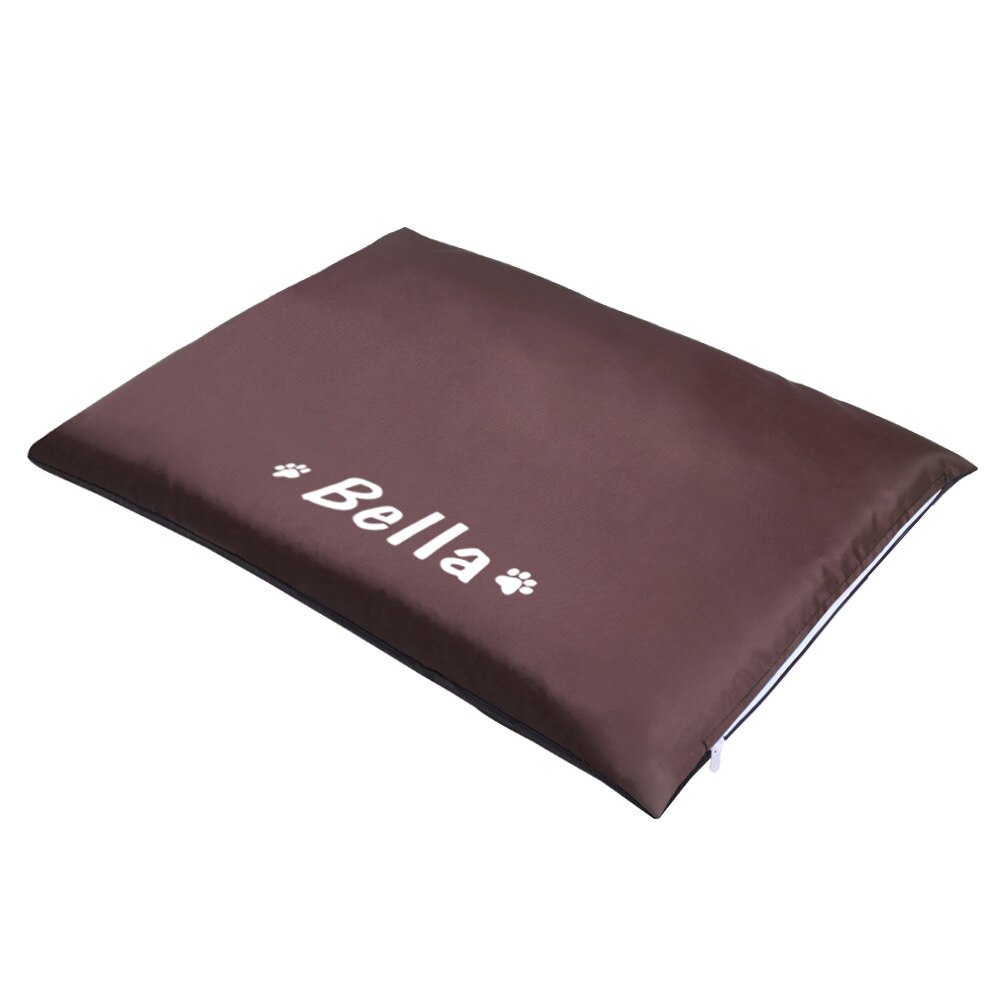 Lit pour chien personnalisé, tapis de couchage imperméable pour animaux de compagnie, coussin de canapé , matelas, couverture pour animaux de compagnie, chenil pour petits, moyens et grands chiens et chats: S / Bleu marine