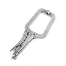 6/9 inch C Clamp Weld Clip Woodwork Vise Lock Jaw Alloy Steel Hand Tool Swivel Fix Plier Pincer Tong Tenon Locator Pad Wood Work