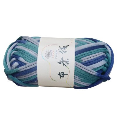 Fils de tissu fantaisie pour sac à crochet | Fil mélangé en coton doux fait à la main, coussin de couverture pour tricot à la main 2cm 30m: 8