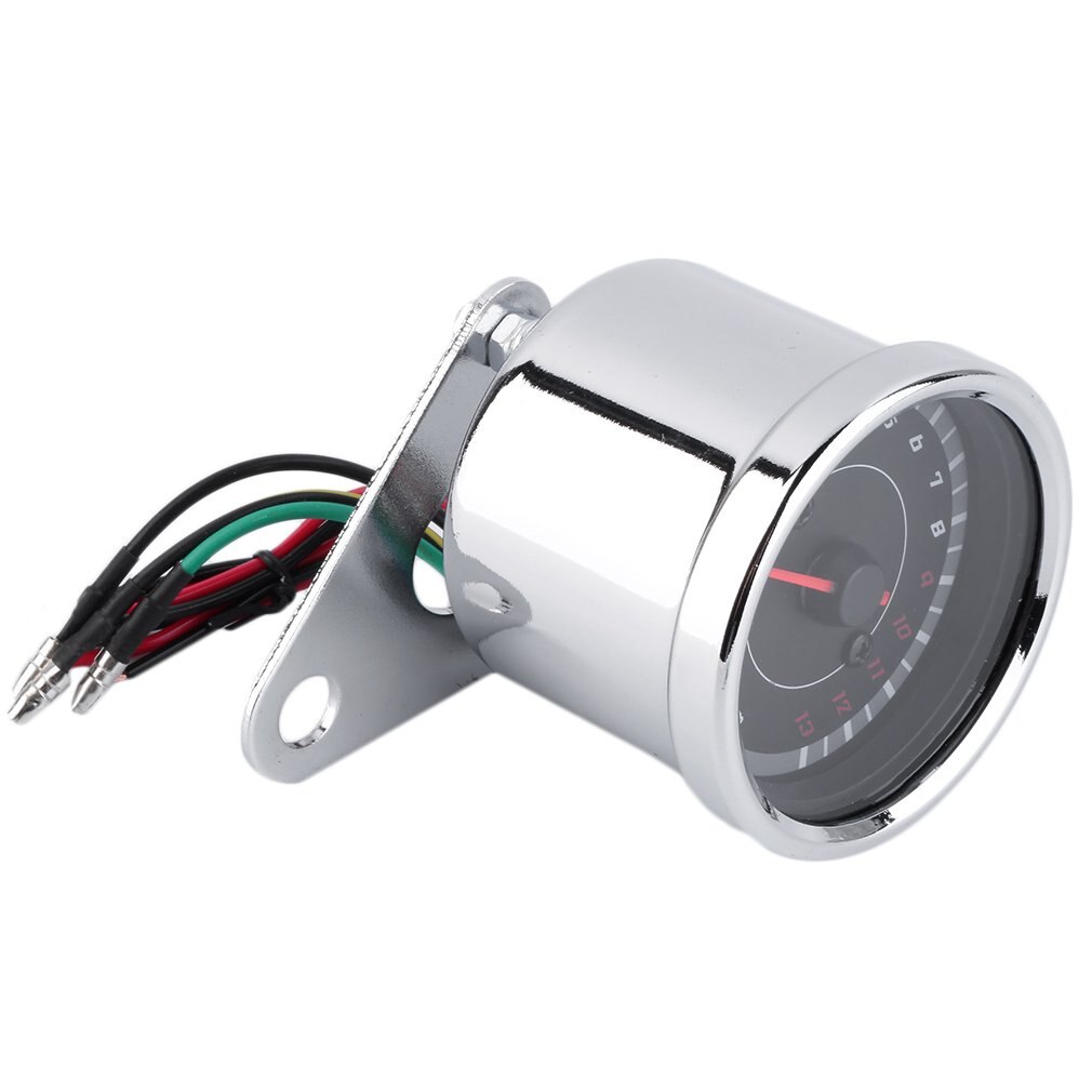 Universal Motorcycle Motorbike Backlight LED 12V Tachometer Speedometer Tacho Gauge Dropping