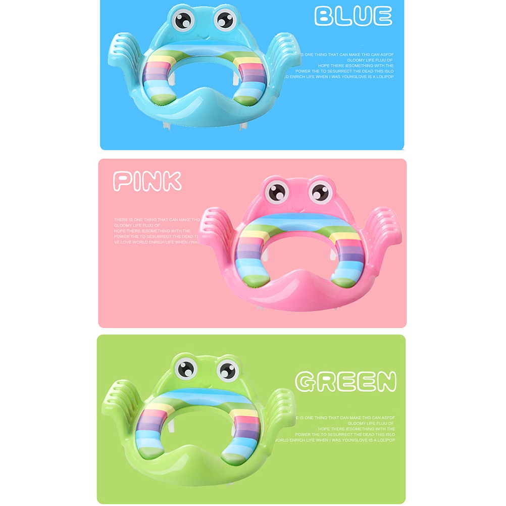 Baby Potty Trainer Non-Slip Toilet Training Seat With Handles Kids Auxiliary Toilet Seat Infant Toilet Training Pee Trainer #30