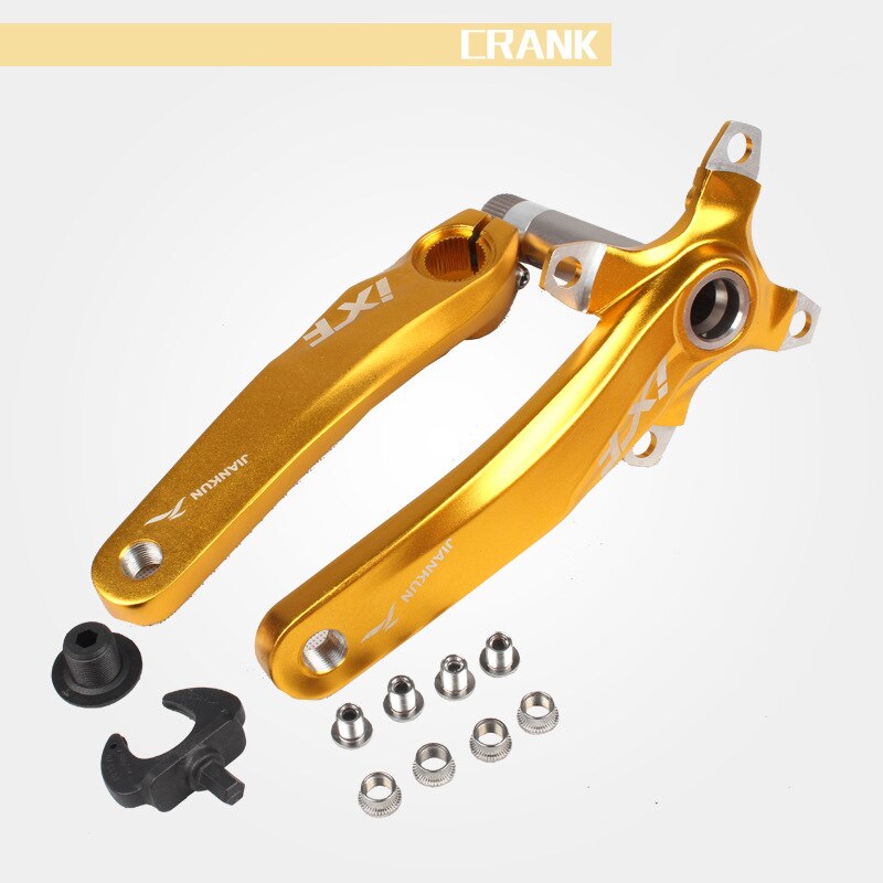 Mtb Mountainbike Fiets Holle Geïntegreerde Crank Ixf Gemodificeerde Enkele Schijf 104BCD 32 34 36 38 40 42T Crankstel trapas