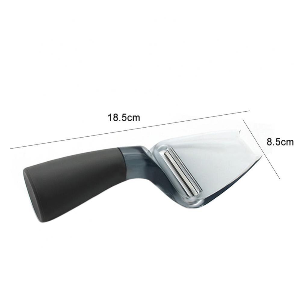 Stainless Steel Comfortable Handle Cheese Shovel Kitchen Cheese Peeler Slicer Cutter Cake Pizza Butter Ham Cutting Tool: Default Title