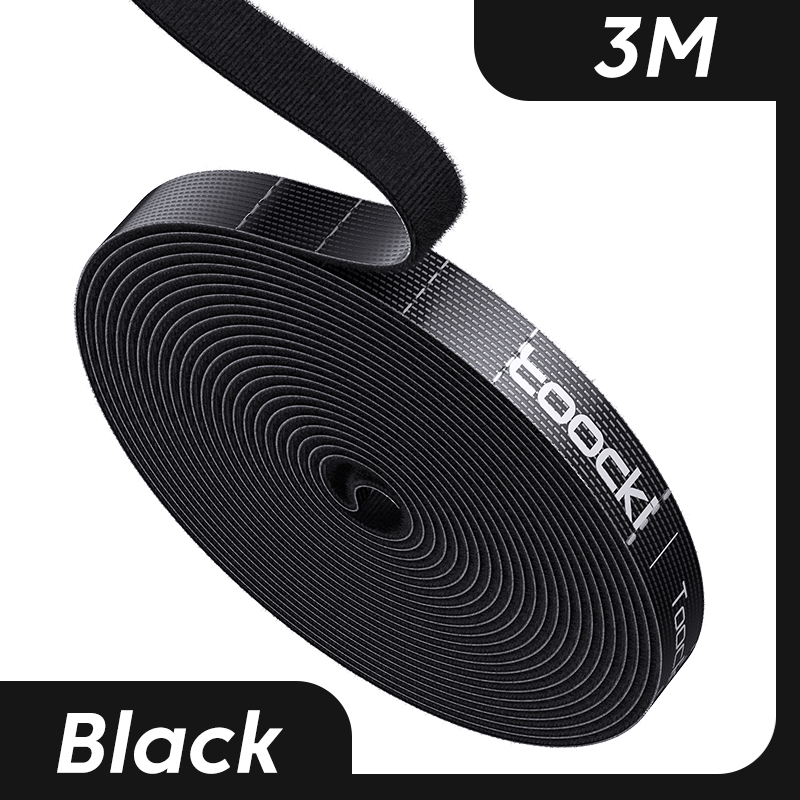 Toocki Cable Organizer Cable Management Tearable Organizador Cables Winder Ties Phone Accessories Wire Cord Organizer And Cables: Silver