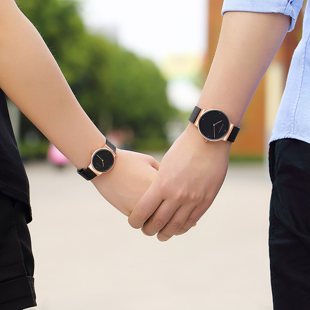 CHENXI relojes de mujer moda couple montre-bracelet minimaliste montre-bracelet pour hommes relogio feminino femmes montres à quartz hodinky