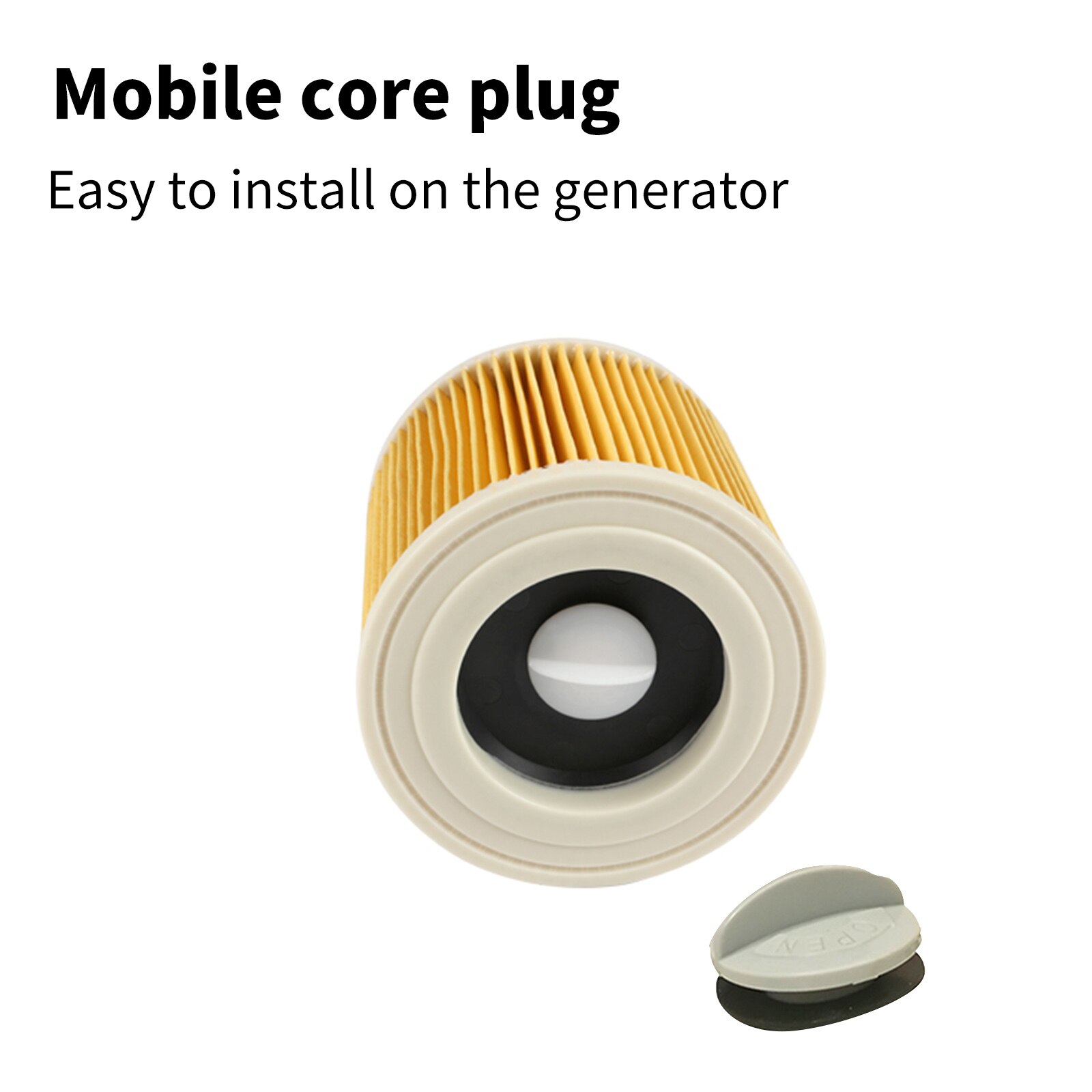 Vacuum Cleaner Cartridge Filter Element Cartridge Filter Adapts To Karcher Vacuum Cleaner Filter Element A2004 A2054 WD2000