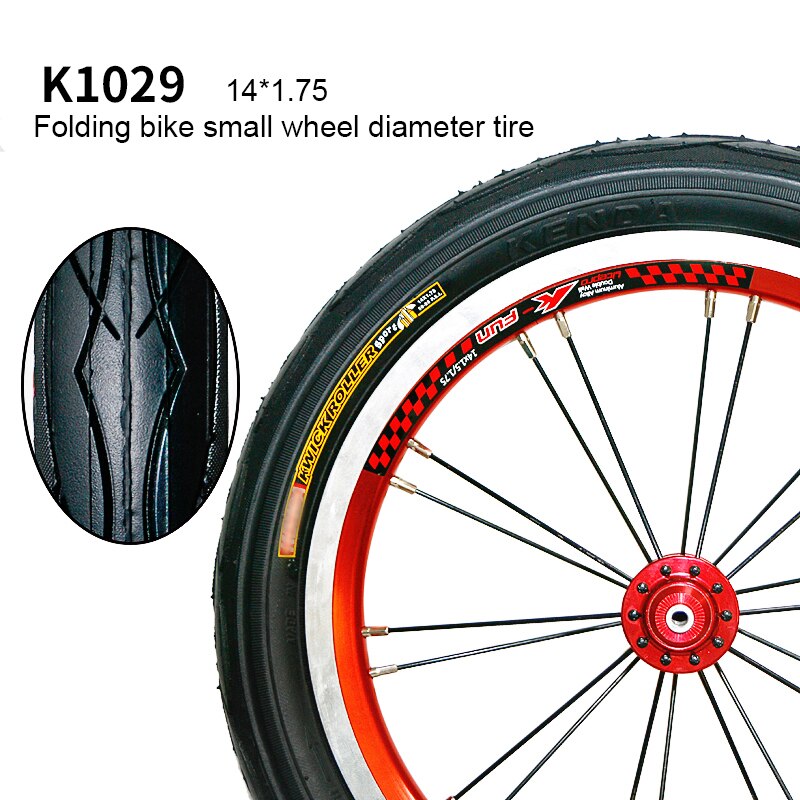 KENDA 10x2.0 Bicycle Tire 14&amp;quot; 12 Inch 14X1.75 16x1.35 BMX Bike Tyres Kids MTB Mountain Tires Cycling Riding Electric car tires: k1029 14x1.75