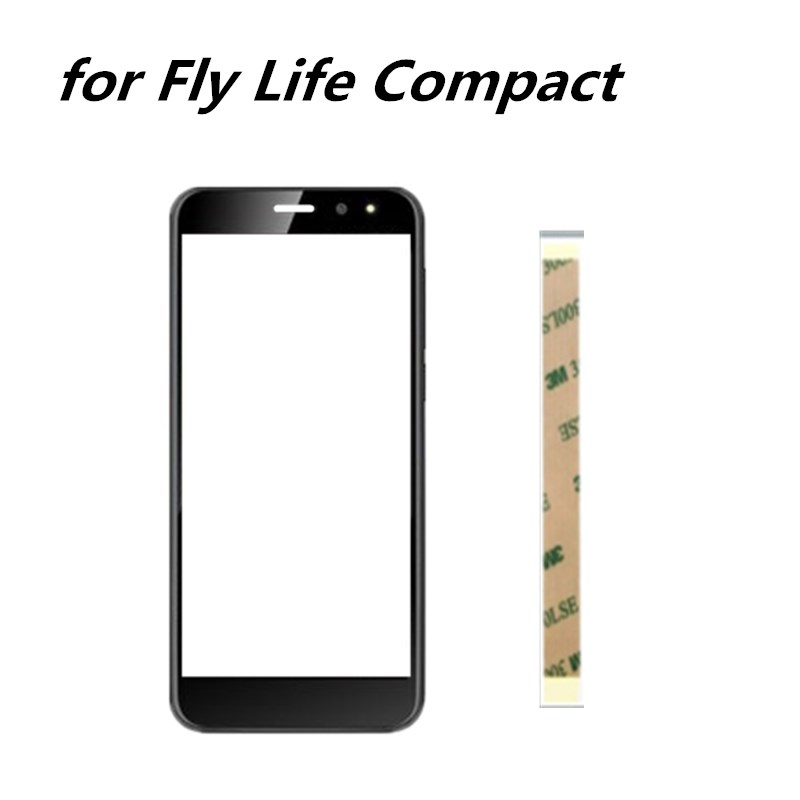 4.95inch touch screen voor Fly Leven Compact Glass Panel Touch Screen Digitizer voor Fly Leven Compact mobiele telefoon