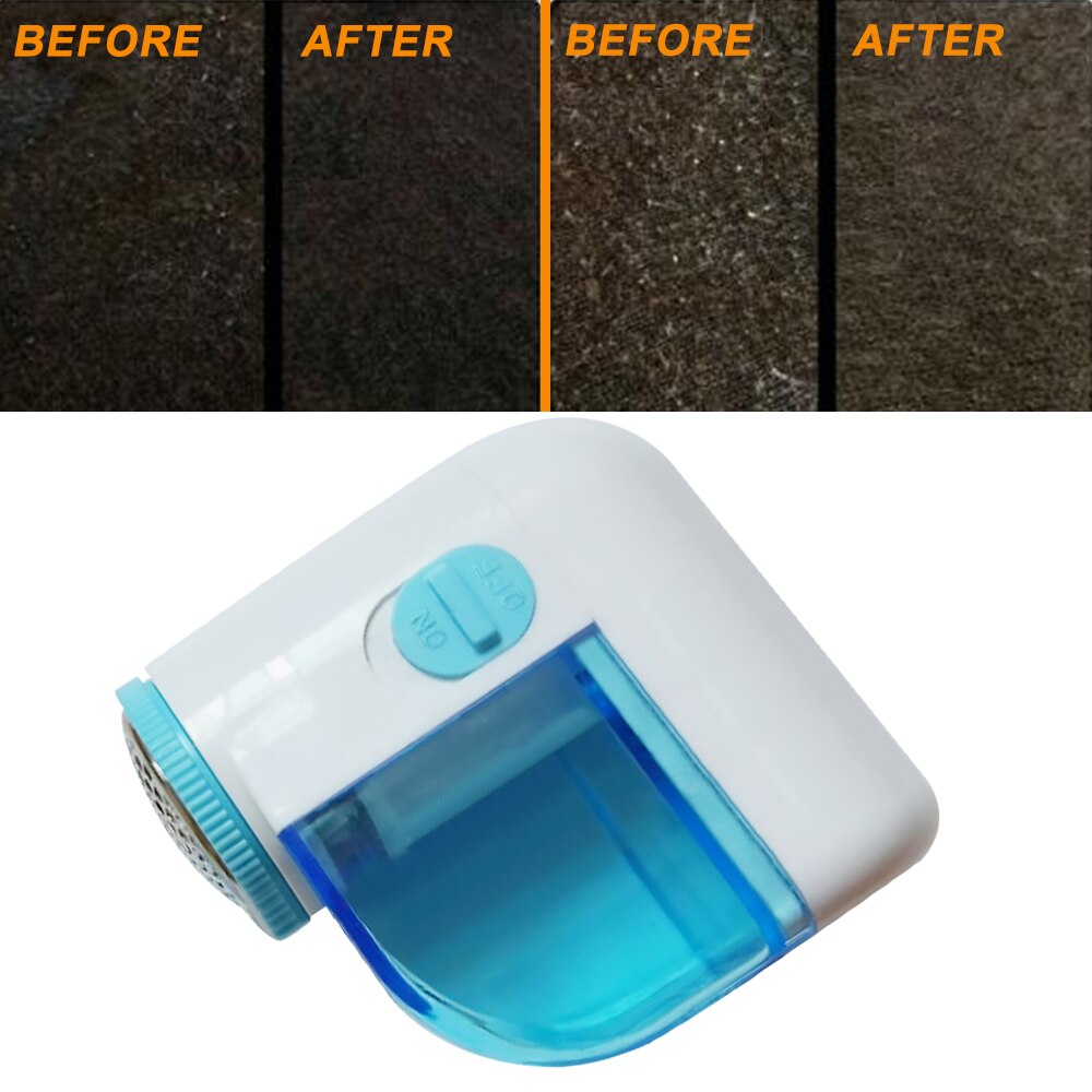 Electric Lint Remover Fabric Shaver Hair Remover Portable Mini Battery Operated Sweater Pilling Trimmer 2