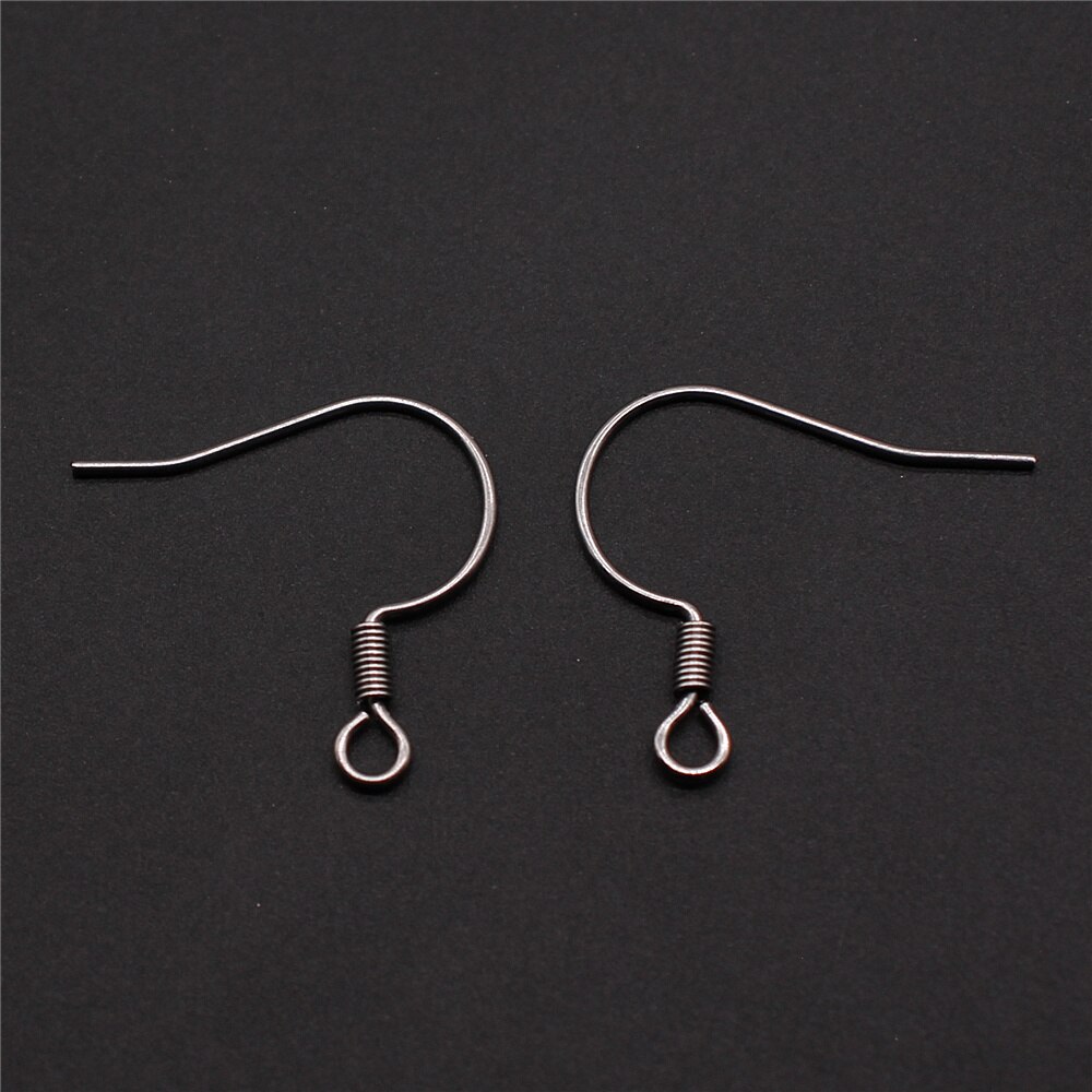 WYSIWYG 50 stücke 4 Stile Ohrring Haken Edelstahl Material DIY Ohrring Erkenntnisse Ohr Drähte Haken DIY Schmuck Erkenntnisse