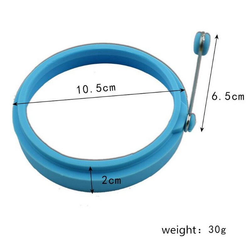 Silikone æg form stegt æg pandekage ring omelet spejlæg rund shaper til køkken tilbehør gadgets pandekage form