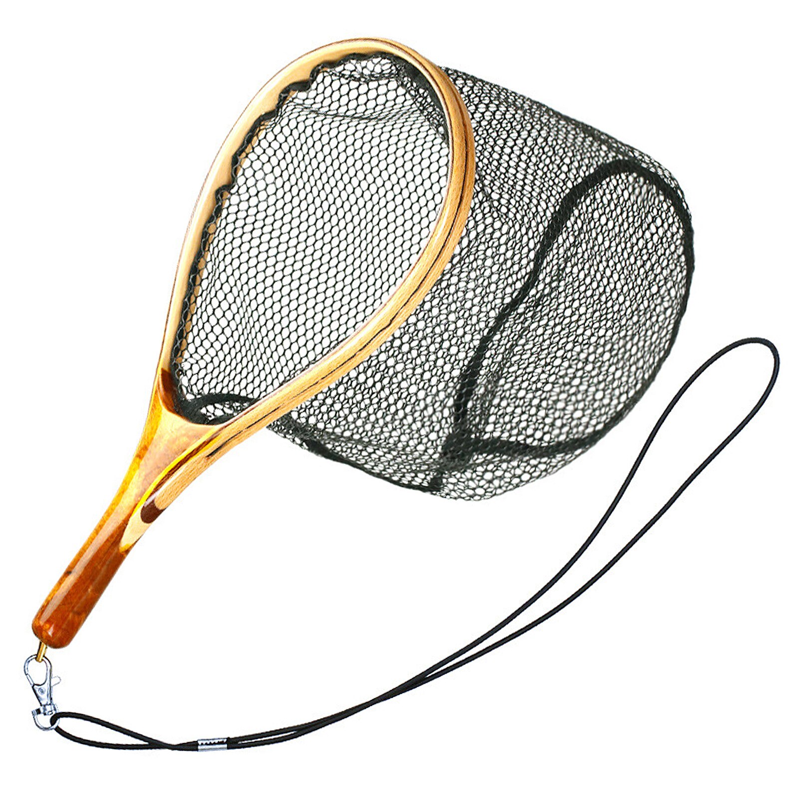 Lixada Tragbare Fliege Angeln Dreieck Brasilien Kescher Faltbare Leichte Nylon Fischernetz Aluminium Legierung Rahmen Zubehör: Stil4